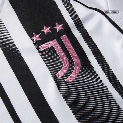 Juventus Thuis Tenue Kit 2025/26 Kind Zwart&Wit