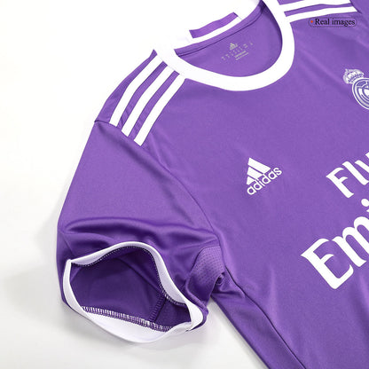 BENZEMA #9 Retro Real Madrid Extérieur Maillot 2016/17