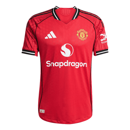 Manchester United Domicile Maillot 2025/26 Authentique