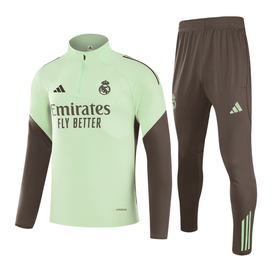 Real Madrid Sweatshirt Kit 2025/26 Kinder Groen