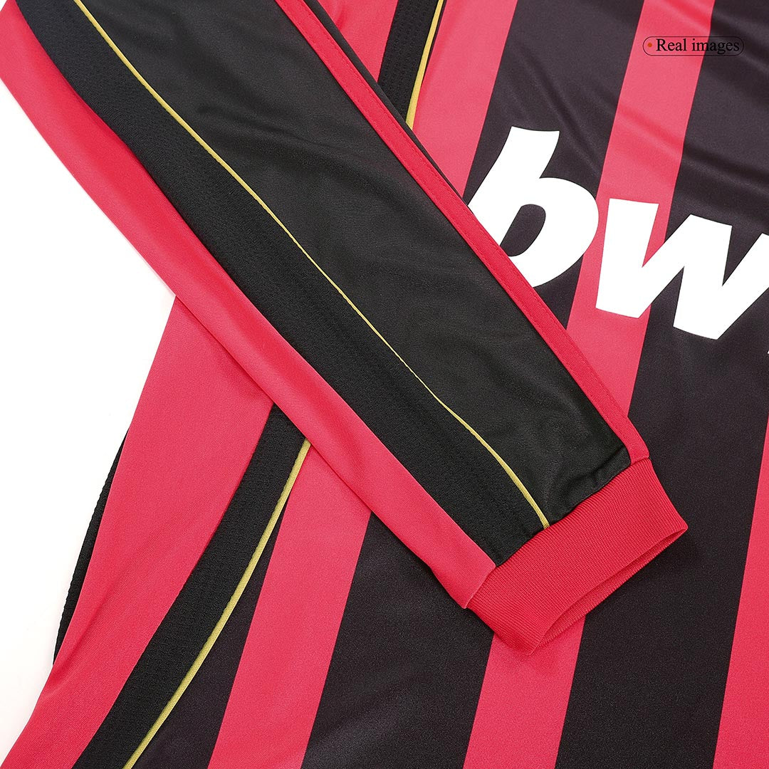 Retro KAKA' #22 AC Milan Thuisshirt Lange Mouwen 2006/07