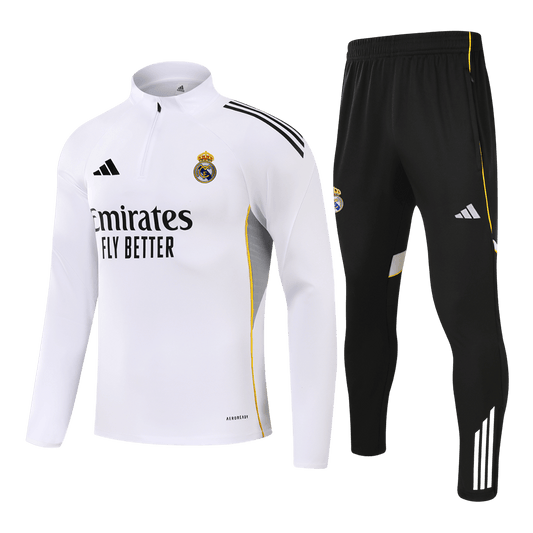 Real Madrid Trainingsshirt 2025/26 Kinder Wit