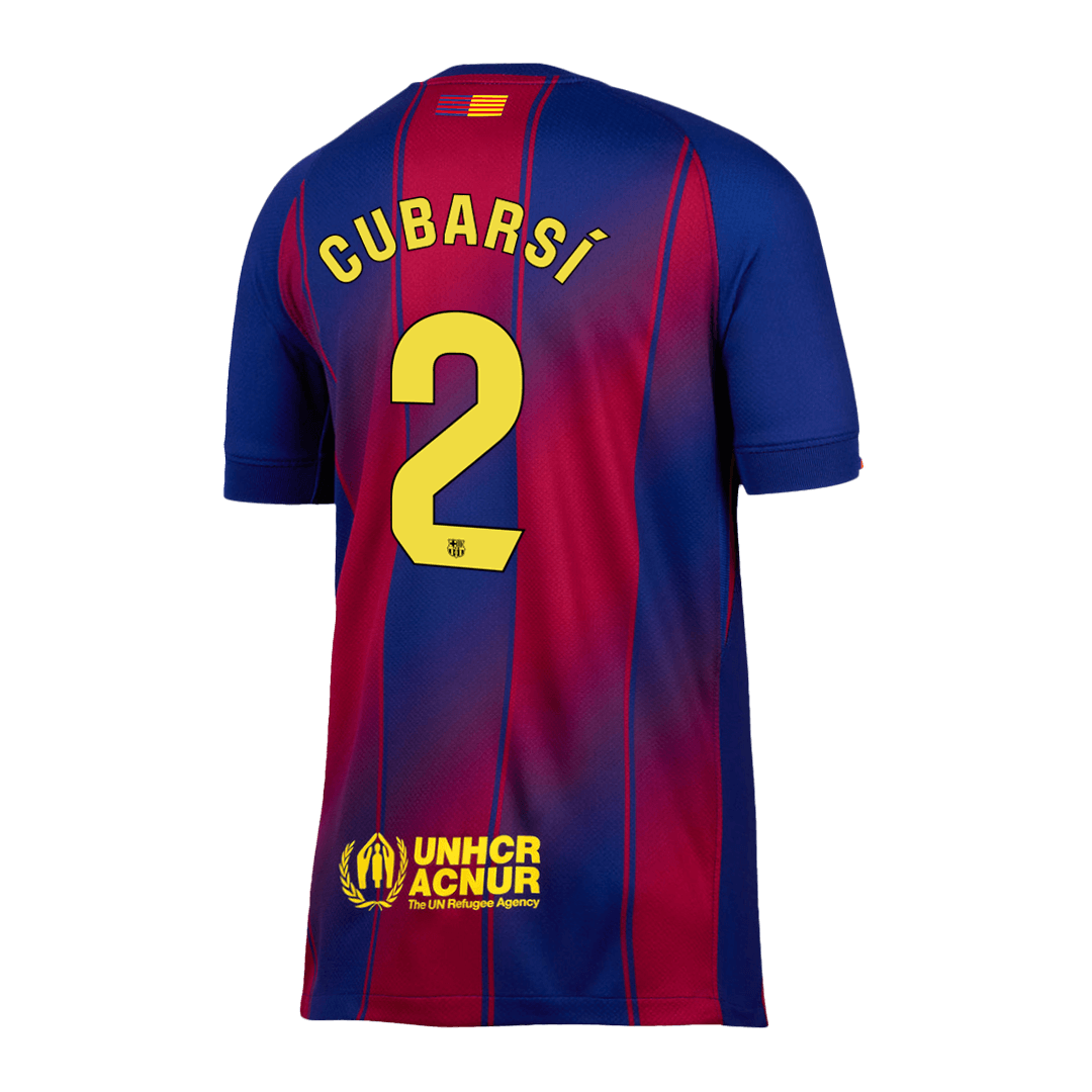 CUBARSÍ #2 Barcelone Domicile Maillot 2025/26