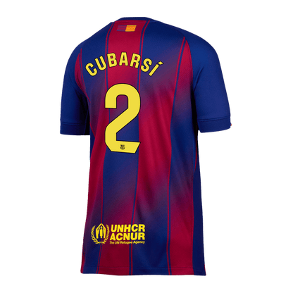 CUBARSÍ #2 Barcelone Domicile Maillot 2025/26