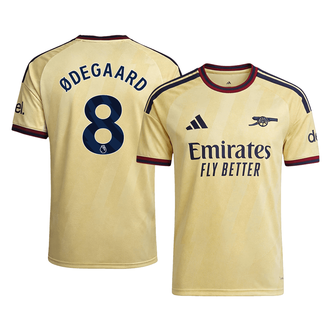 ØDEGAARD #8 Arsenal Third Maillot 2026/27 Jaune