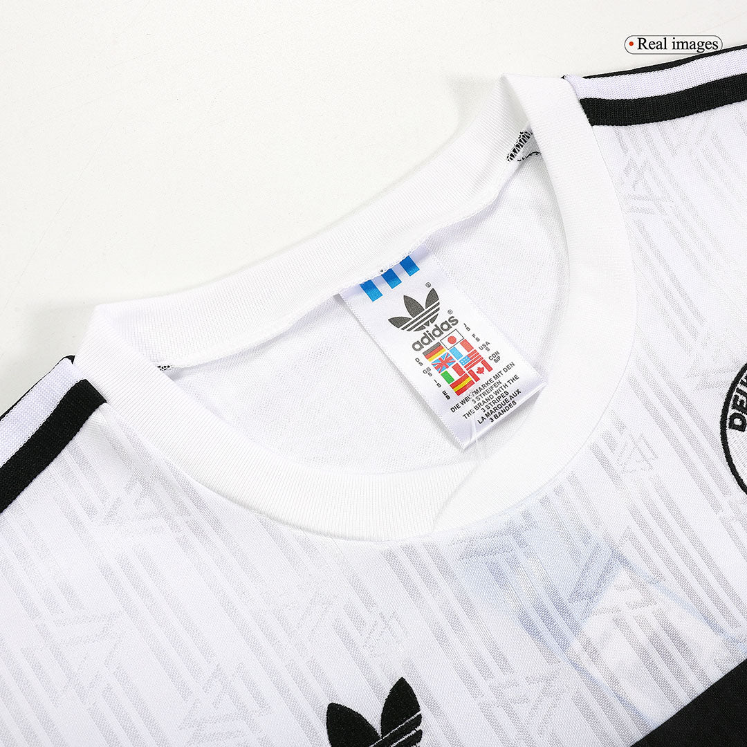 Retro Duitsland Thuisshirt 1990
