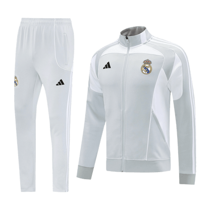 Real Madrid Voetbaljack Kit 2025/26 Grijs