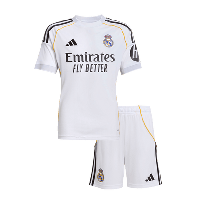 Real Madrid Thuistenue Kit 2025/26 Kinderen