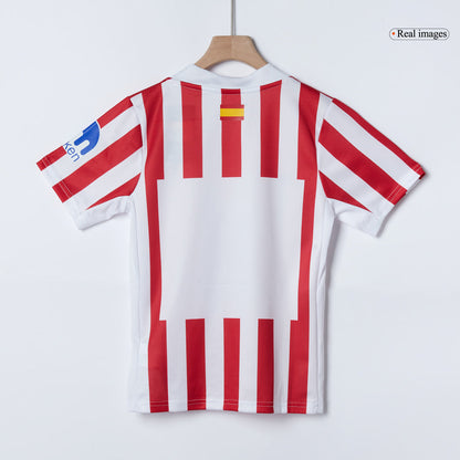 Atlético Thuisshirt Kit 2025/26 Junior Rood&Wit