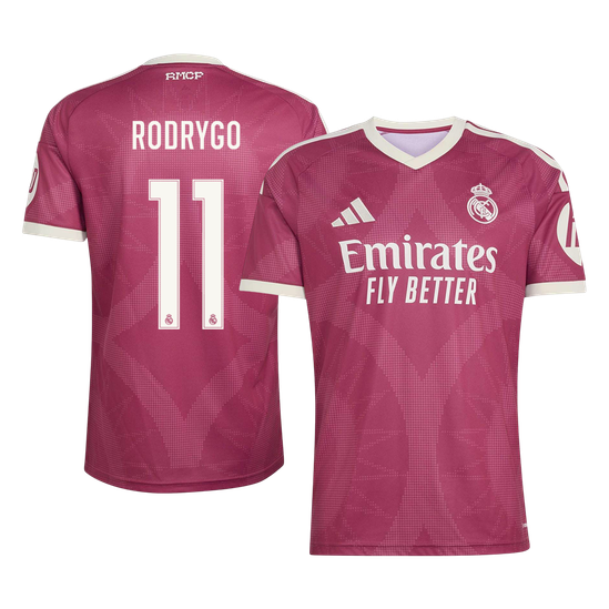 RODRYGO #11 Real Madrid Third Maillot 2026/27 Rouge