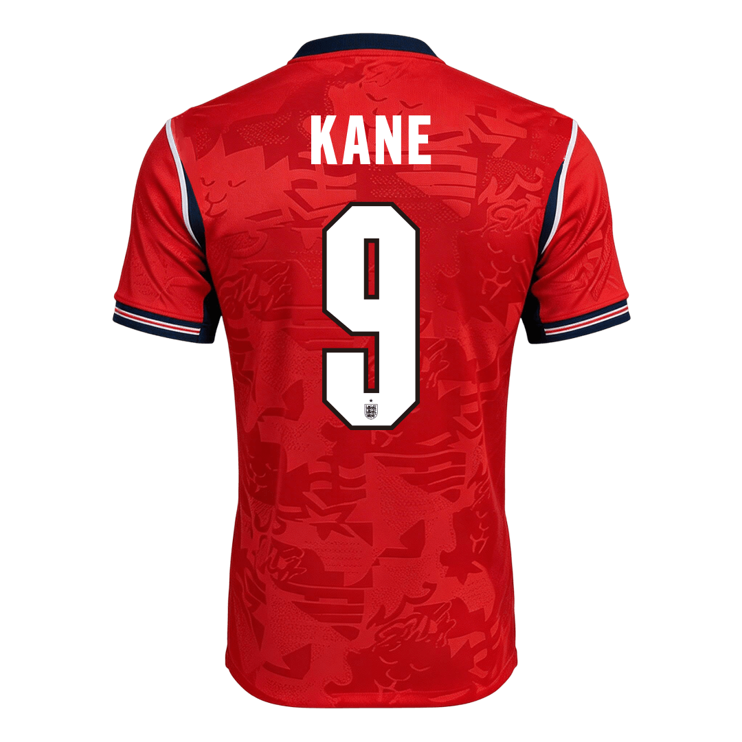 KANE #9 Engeland Uit Thuisshirt - Wereldkampioenschap 2026 Rood Speler