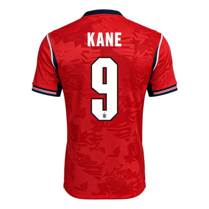 KANE #9 Engeland Uit Thuisshirt - Wereldkampioenschap 2026 Rood Speler