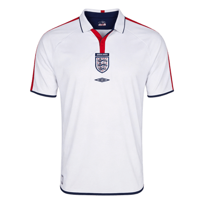 Retro Engeland Thuisshirt 2004 Wit