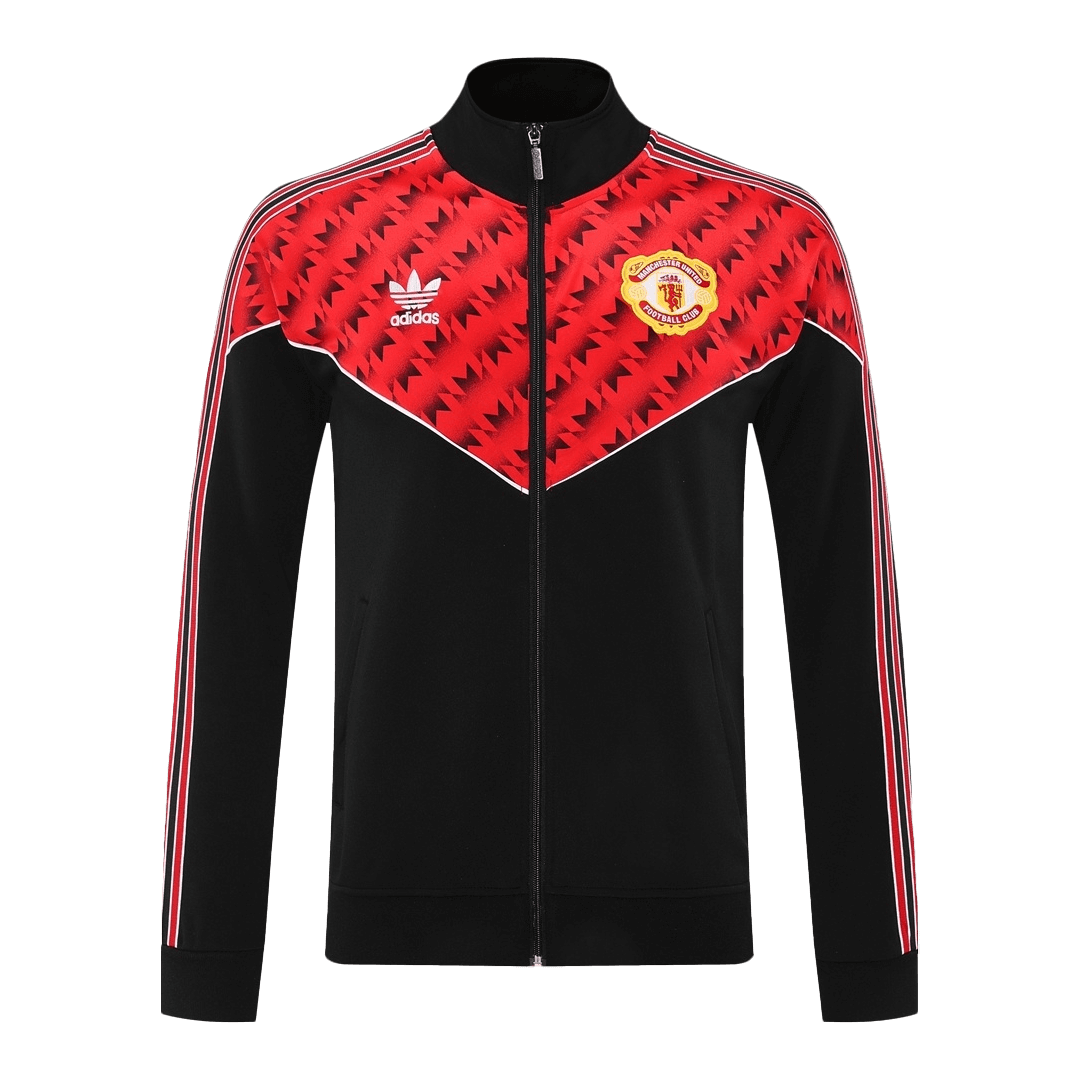 Manchester United Voetbaljack 2025/26 Rood & Zwart