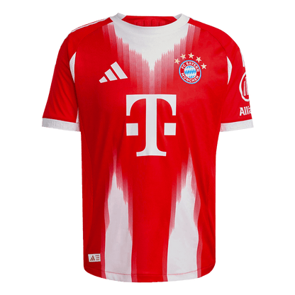 Munich Domicile Maillot 2025/26 Rouge Joueur Grande Taille