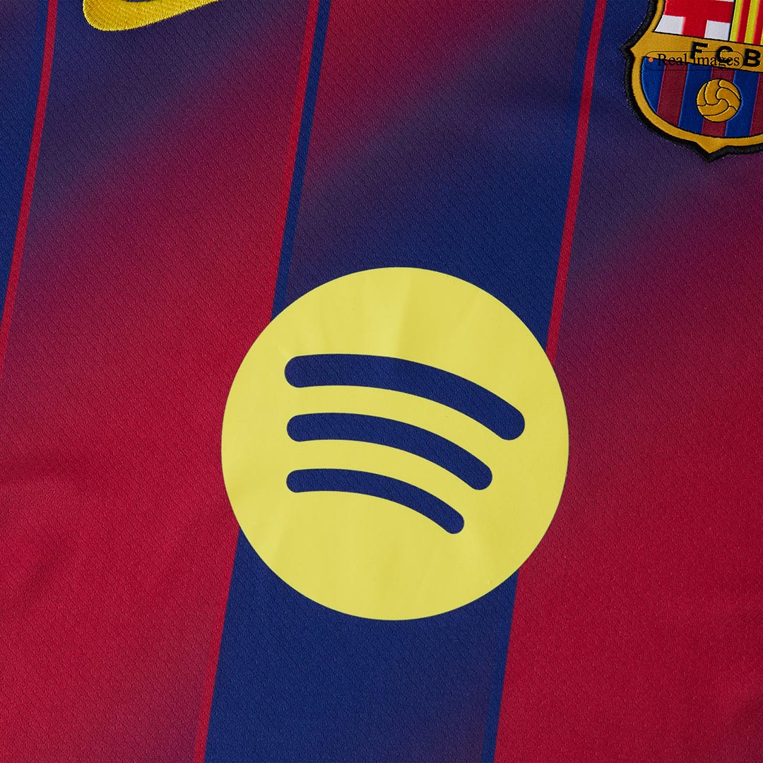 ROONY #28 Barcelona Thuisshirt 2025/26 Rood en Blauw - Super
