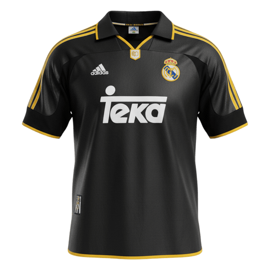 Retro Real Madrid Uitshirt 1999/01 Zwart