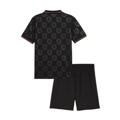 Portugal Maillot Kit Coupe du Monde 2026 Junior Noir