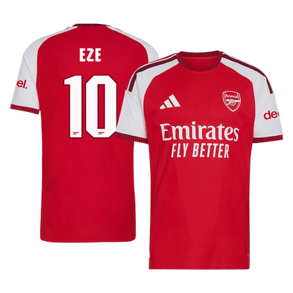 EZE #10 Arsenal Domicile Maillot 2026/27 Rouge Joueur - UCL