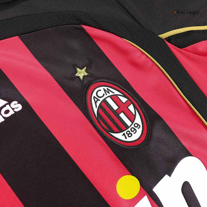 Retro KAKA' #22 AC Milan Thuisshirt Lange Mouwen 2006/07