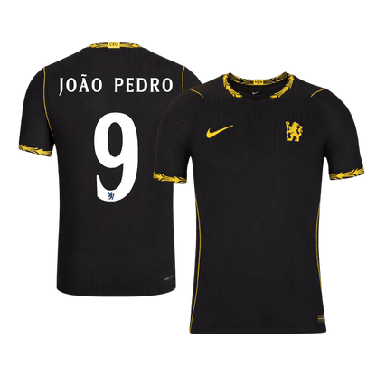 JOÃO PEDRO #9 Chelsea Extérieur Maillot 2026/27 Balck Joueur - UCL