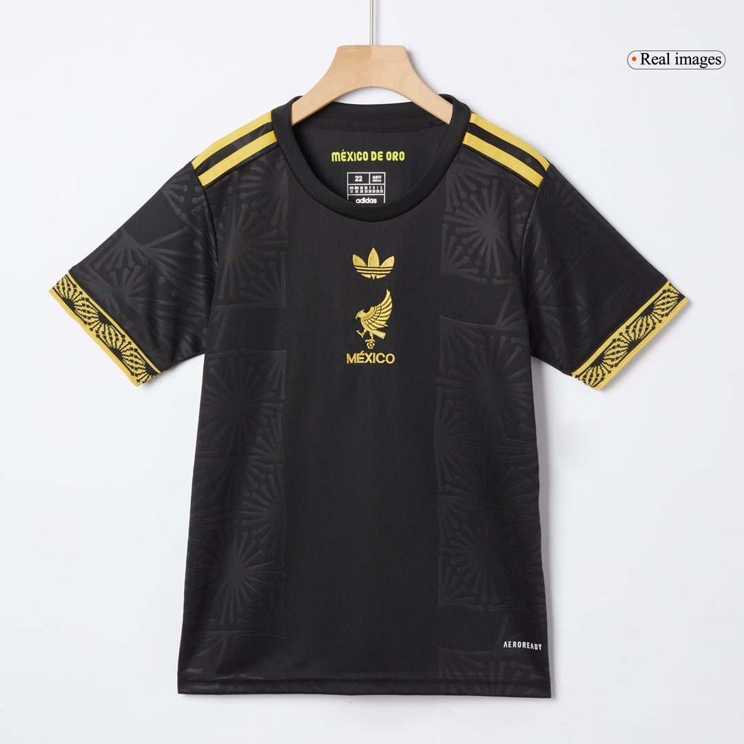 Mexique Third Away Maillot Kit 2025 Junior- Gold Cup