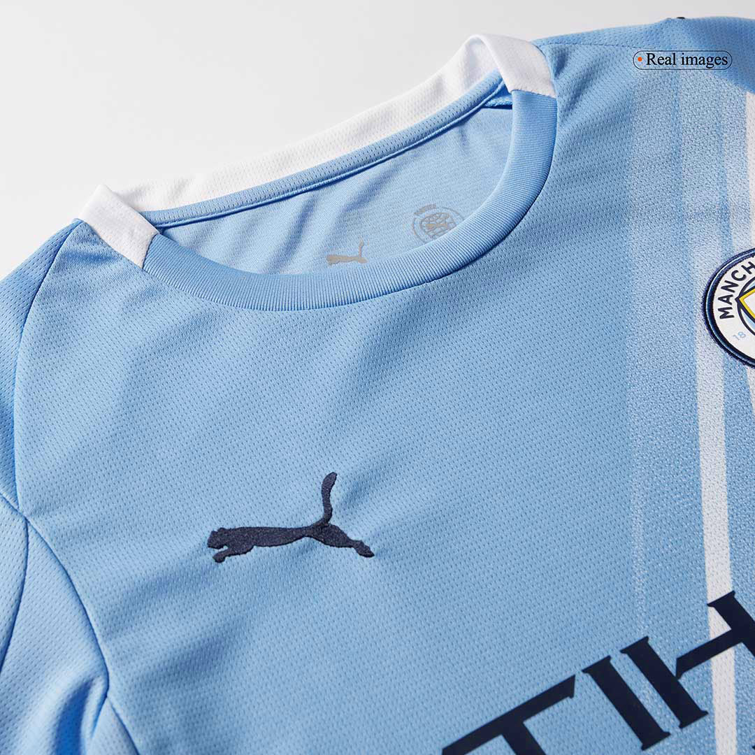 DE BRUYNE #17 Manchester City Thuis Shirt 2025/26