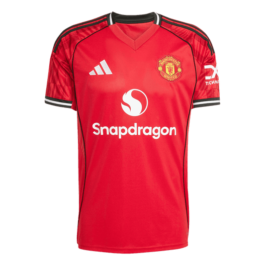 Manchester United Thuisshirt 2025/26 Grote Maten