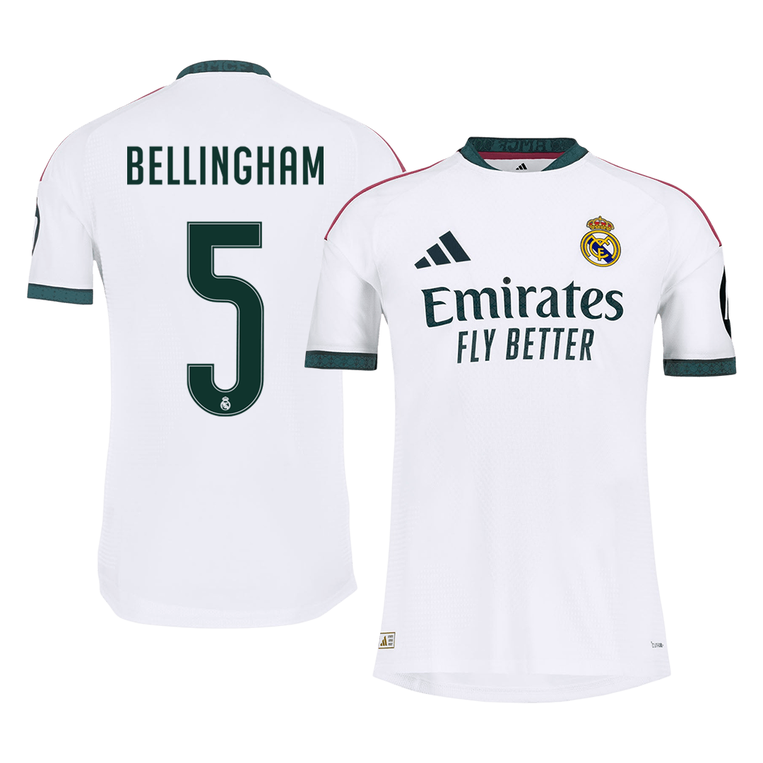 BELLINGHAM #5 Real Madrid Domicile Maillot 2026/27 Blanc Joueur