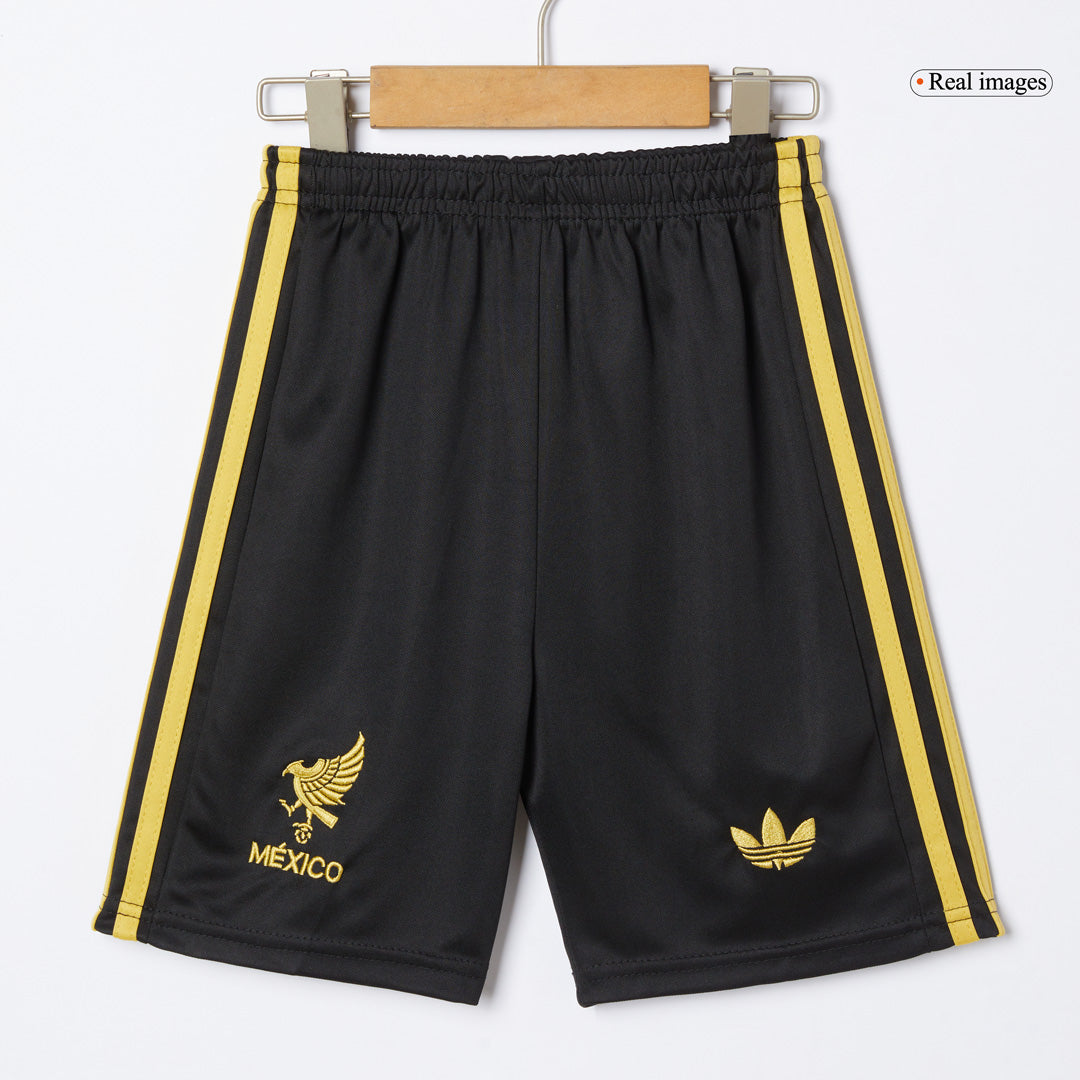Mexique Third Away Maillot Kit 2025 Junior- Gold Cup