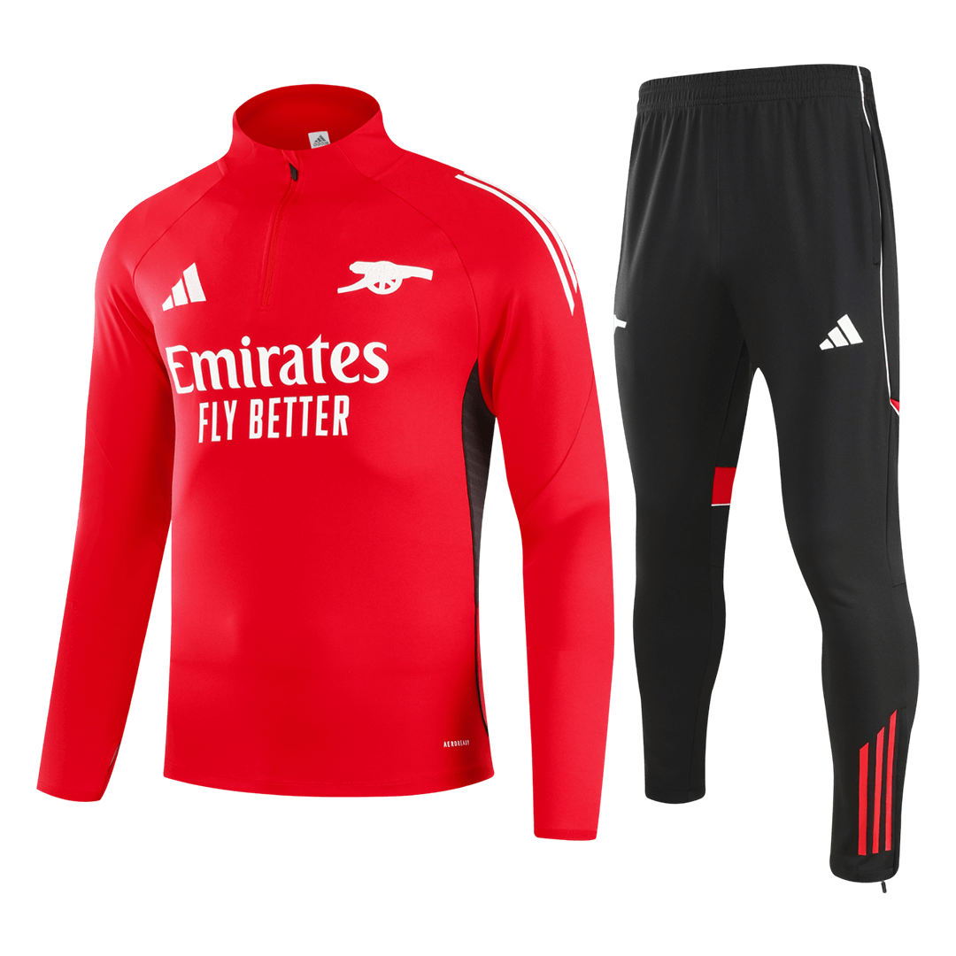 Arsenal Sweatshirt Kit 2025/26 Junior Rouge